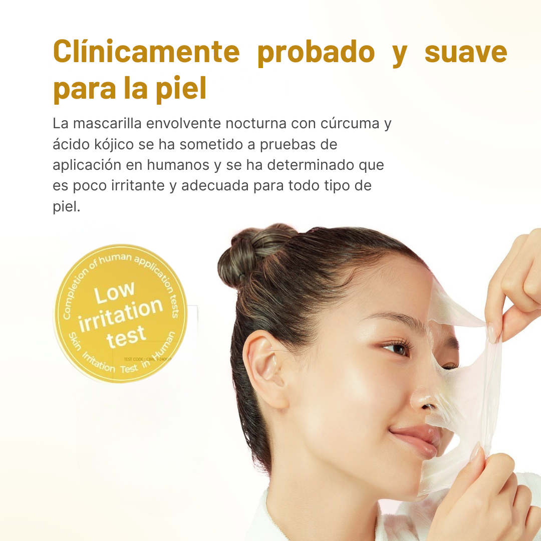 Mascarilla Medicube Anti-Manchas Nocturna con Cúrcuma y Retinol