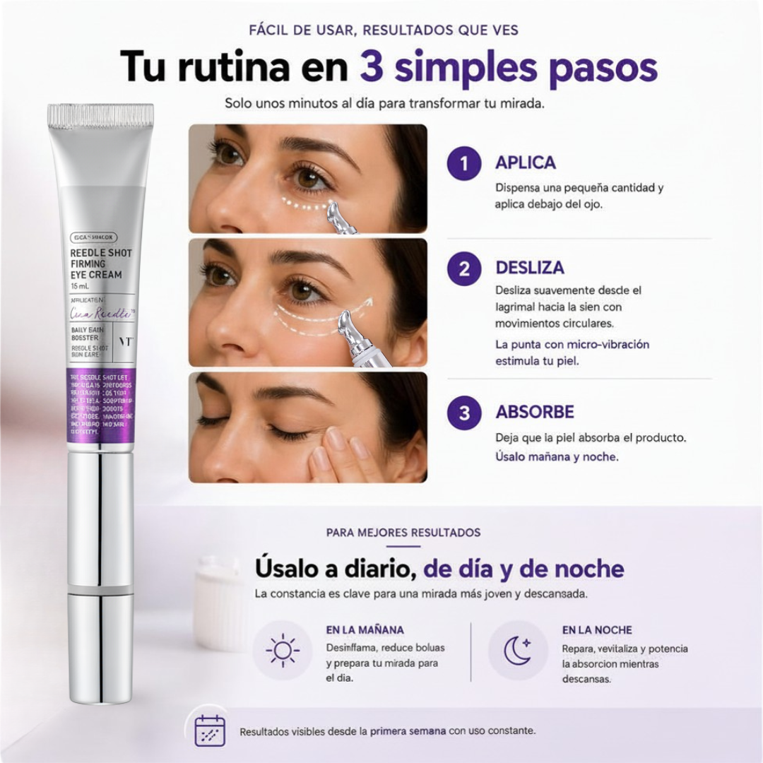 Reedle Shot - Contorno de ojos premium