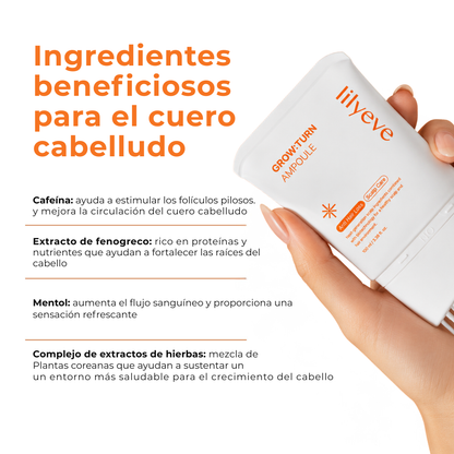 Sérum para el crecimiento del cabello- Lilyeve