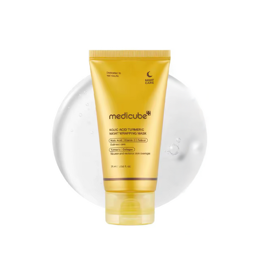 Mascarilla Medicube Anti-Manchas Nocturna con Cúrcuma y Retinol